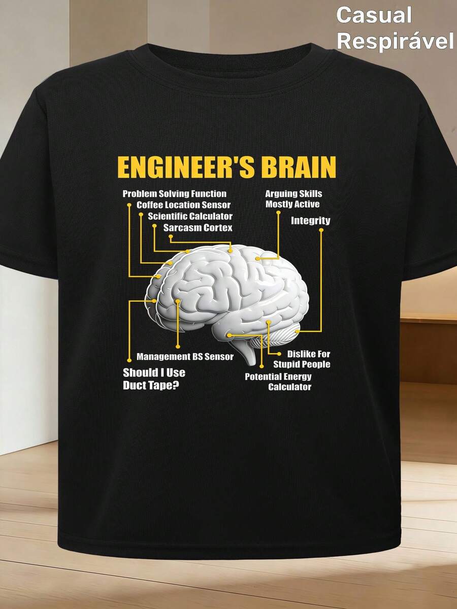 Camisetas de hombre - Negro - Ver 1