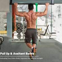 Heavy Duty Resistance Bands And Pull-Up Assist Bands - Suitable For Strength Training, Fitness Workout, Stretching, Home Exercise; Great Gift For Men On Halloween And Christmas. - Multicolor - View 6