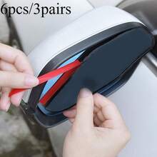 2pcs Car Rearview Mirror Rain Visor, Car Side Mirror Rain Guard, Waterproof Car Rearview Mirror Rain Cover, Universal Fit For Sedan, Truck And SUV - 2pcs Rearview Mirror Rain Guards - View 10