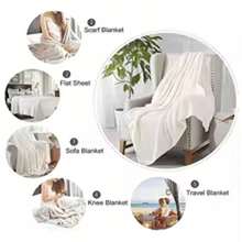 Sofa Blankets, Throw Blankets & Nap Blankets - 彩色 - 查看 7