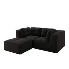 Sofas & Couches - Black - View 6