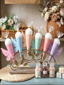 12pcs Butterfly Paper Cone Sealing Cards, Colorful Butterfly Pattern ...