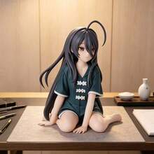 1 pieza/Figura de anime en postura sentada coleccionable, decoración de figura, mercancía de anime, juguete de personaje de anime precioso, suministros para fans, regalo de Navidad - Multicolor - Ver 2
