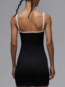 Nike Authentic JORDAN Women's Fitted Tank Dress Classic Elastic HJ0063-010 - HJ0063-010 - View 2