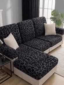 1 buah Sarung Sofa Sutra Susu Motif Leopard, Sarung Sofa Elastisitas Tinggi yang Dapat Dicuci, Cocok untuk Semua Musim, Dapat Digunakan di Teras, Taman, Tepi Kolam Renang dan Berbagai Acara, Dijual Satuan, Cocok untuk Sofa 1/2/3/4 Dudukan - MultiWarna - View 9