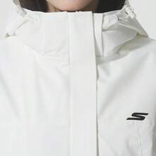 Skechers Women's Hooded Outdoor Windproof Jacket For Commuting, Hiking, Climbing, And Casual Wear - White - View 5