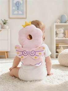 Infant Anti-Fall Head Protection Pillow, Baby Learning To Walk And Sit Anti-Lean Back Device, 3D Cartoon Pattern, Adjustable Straps, Skin-Friendly Plush Breathable Head Protection Pillow For Infants And Toddlers, Suitable For All Stages Of Learning To Walk, Crawl And Sit - Baby Anti-fall Head Protector - View 10