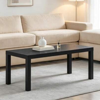 Parsons Coffee Table, Black