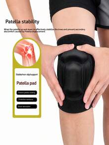 Shock-Absorbing Foam Knee Pads Sports Protection Non-Slip Knee Brace For Sports Ground Dance Studio Ski Resort For Women And Men Ergonomic Compression Sock Cycling Support Joint Protection Gym Accessories Hiking Essentials Workout Sets Women - Multicolor - View 11
