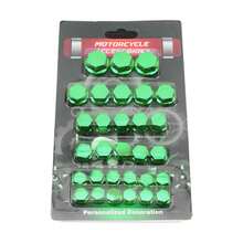Motorcycle Accessories - Decorative Motorcycle Nut & Bolt Covers, Universal Motorcycle Modification Parts - A - View 14