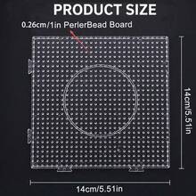 7/9件 2.6MM 大號透明熔珠板 - DIY手工藝用品 - 塑料材質 - 完美適用於珠寶製作與手工項目 - 耐高溫透明熔珠板 - 查看 4