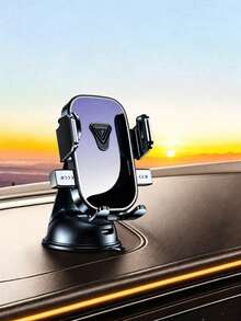 Soporte de teléfono para el salpicadero con rotación de 360°, con base de ventosa, mecanismo de bloqueo automático, a prueba de golpes, soporte universal para navegación en automóvil - Versión mejorada - Ver 16