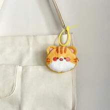 Plush Coin Purses - White - View 4