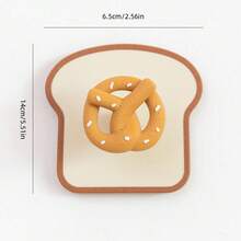 1pc Creative Art 3D Cute Suction-Cup Hook, Wall-Mounted Decorative Hook Covers Wall Holes, No-Drilling Strong Suction Multipurpose Storage Organizer For Bathroom, Kitchen, Living Room, Entryway, Perfect Housewarming Christmas Gift - Multicolor - View 17