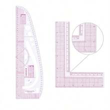 6pcs Pattern Grading Ruler Set Curve Cutting Tailoring Sewing - Variants - View 9