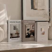 Paper Aesthetic Decorative Books, Coffee Table Books Decor - Faux Decorative Books For Decoration - Home Desktop Decor - Bedside Table Decor - Home Bookshelf Decor - one-size - View 7