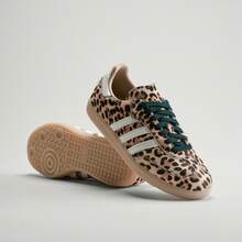 Adidas SAMBA OG "T-Head" Classic Leopard Print Sports Shoes Training Shoes - Multicolor - View 5
