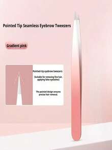 1pc/4pcs Precision Eyebrow Tweezers Set, Includes Eyebrow, Eyelash & Facial Hair Removal Tweezers, Makeup Beauty Tools For Vanity & Bedroom, Portable For Travel, Great Value, Holiday Small Gifts For Women, Christmas & Travel Essentials - View 13