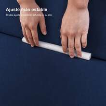 POLIGONO Sofa Slipcovers - Navy Blue - View 5