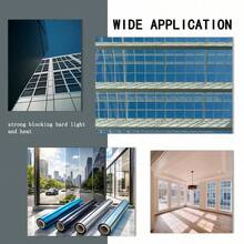 Self-Adhesive Heat Insulation Window Film, UV Protection, Sunshade, Privacy, Heat Insulation, Suitable For Home Office Glass Doors, Removable - 1PC - View 5