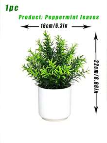 1 buah Tanaman Ivy Hijau Simulasi, Tanaman Hijau, Bunga Plastik, Bunga Palsu, Set Bunga Simulasi, Dekorasi Bonsai, Ruang Tamu, Rangkaian Bunga, Tanaman Pot - Hijau - View 25