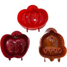 1Pack Fall Hand Pie Molds Set,Mini Apple, Pumpkin & Acorn Shapes For Baking – Dough Presser & Pocket Pie Cutter Tool ,Kitchen Gadgets Christmas Handmade Pie Molds. - Multicolor - View 8