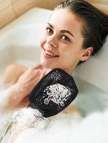 1pc Deep Exfoliating Glove - Bath Scrubbing Glove - Gentle And Effective Exfoliating Glove - Gloves - View 3