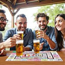 1 Set Drinking Board Games For Adults,Funny Party Interactive Drinking Games For Game Night, Birthday, Family Play Or Any Occasion, Age 21+, 2-8 Players - Multicolor - View 5