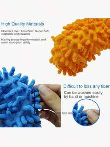2 Pieces Set Of Ultra-Fine Fiber Mop Slippers - Reusable Mop Shoe Cover, Suitable For Kitchen, Bedroom, Living Room, Lazy Slipper Cover - Washable Slipper Cover Suitable For Dust Removal, Hair Sweeping, Floor Cleaning - Multicolor - View 4