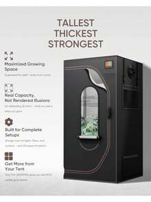 Growing Tents - Black - View 7