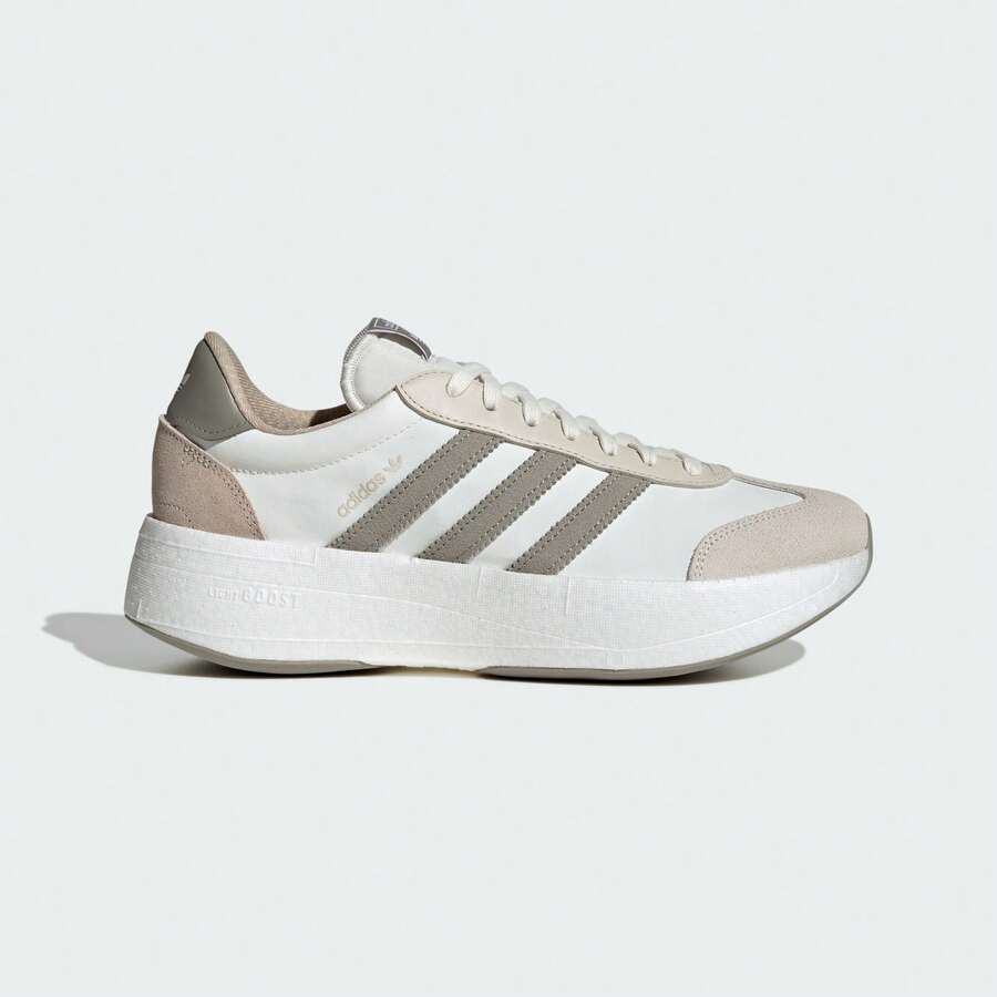 Sepatu Sneakers Adidas CITY RNR "T-Head" Klasik Retro Sol Tebal JR8012 - Putih - View 1