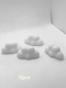 Cloud Photo Holder, Cloud Shaped Photo Display Clip, Minimalist Memory Photo Frame Decor, Nursery Desktop Decoration - Photo Card - View 9