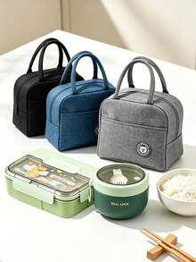 SEAL LOCK Cartoon Lunch Box, Large Capacity Student Campus Meal Box, Compartment Breakfast Bento Box, Fruit Fresh-Keeping Box, Office Worker Weight Loss Meal Box, Suitable For Company, School, Outdoor Picnic Camping Food Storage - Multicolor - View 10