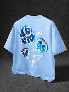 Women T-Shirts - 天藍色 - 查看 2