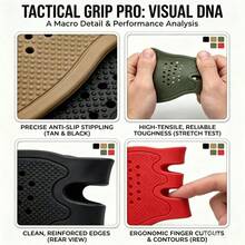 (4pcs) Rubber Anti-Slip Grip Covers Suitable For 17, 19, 20, 21, 22, 23, 25, 31, 32, 34, 35, 37, 38 - Multicolor - View 9