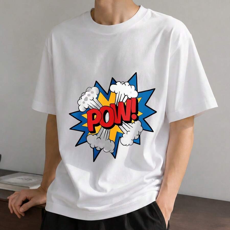 Men T-Shirts - 白色 - 查看 1