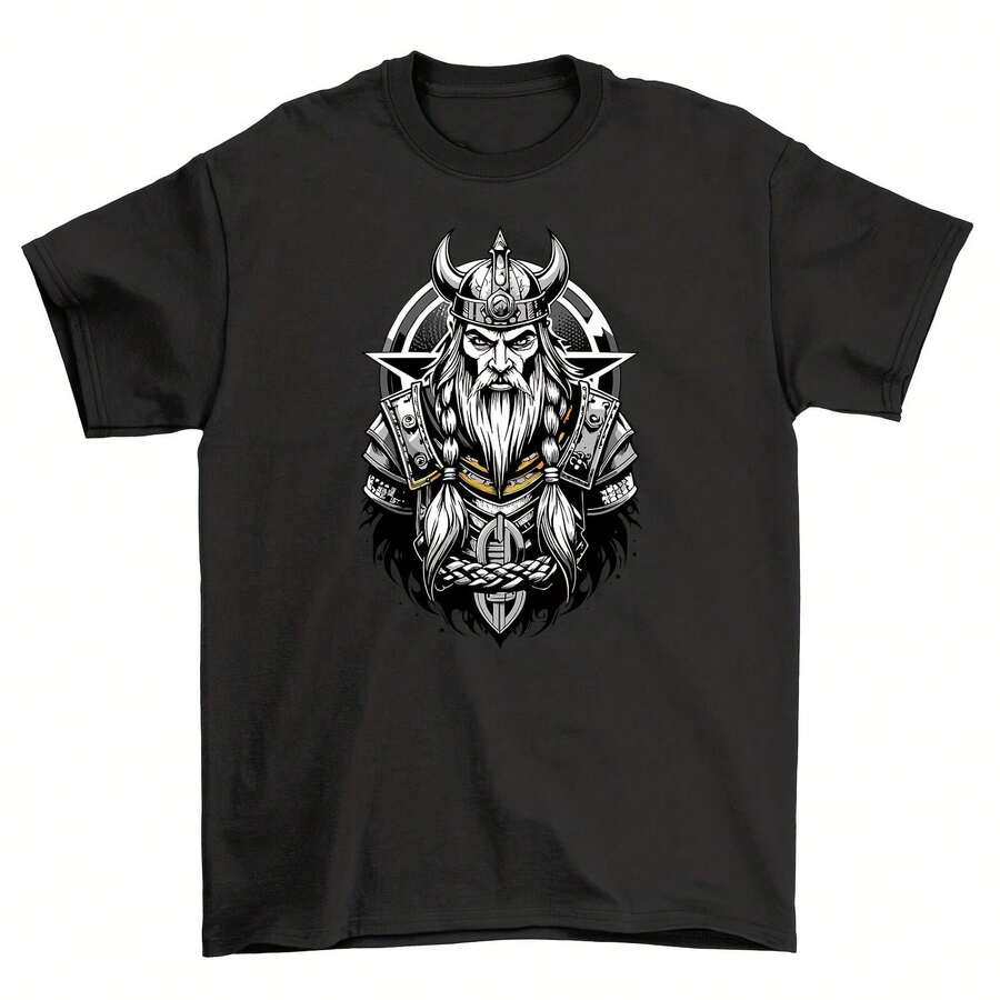 Viking Gothic82 T-Shirt - Unleash Your Inner Warrior! Funny Tee, 100% Cotton - 款式 - 查看 1