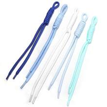 5pcs Handmade Woven Colorful Nylon Rope Knot Keychains And Phone Accessories, Unisex, Durable Braided Lanyards, Suitable For Bag Decoration, Key Chain, Wallet Decoration And Car Accessories - Monochrome - View 35