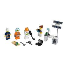 LEGO Building Blocks 40345 Minifigure Set - City Building Blocks - Clear - View 2