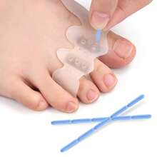 1 Set Of Adjustable Toe Separators-Soft, Elastic, Anti-Friction, And Reusable. - Clear - View 7