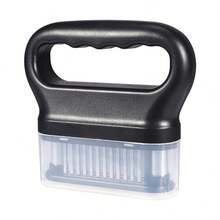 1PC 48-Needle Meat Tenderizer, Home And Commercial Meat Tenderizer, Ultra-Sharp Stainless Steel Needles, Heavy-Duty Detachable Body Design, Kitchen Meat Pre-Treatment Tool, Efficiently Cuts Meat Muscle Fibers, Accelerates Marinade Penetration And Flavor Absorption, Suitable For Steak, Chicken, BBQ And Various Grilled Foods, Universal For Marinating, Searing, Roasting And Baking, Easy To Disassemble And Rinse Without Residue, Professional Meat Tenderizing Tool For Chefs, Essential Kitchen Gadget For Home BBQ And Marinating - Multicolor - View 14