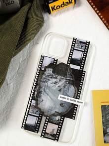 1 Roll Self-Adhesive PET Film And Paper Tape, Suitable For Scrapbooking, Collage, Crafts - Vintage Film Reel Design, 35cm Continuous Ring Roll, Suitable For Junk Journals, Diaries, Vintage Cassette Tape Decorative Stickers - Upgraded Version - View 10