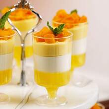 10Pcs /20pcs/40pcs/50pcs 120ml Mini Clear Dessert Cups, Mousse Cups, Pudding Cups, Fruit Ice Cream Cups, Perfect For Mousse, Pudding, Tiramisu And Other Desserts, Suitable For Parties, Weddings, Birthdays And Holiday Celebrations - Hand Wash Only - Multicolor - View 3