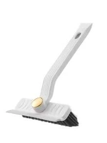 1pc Rotating Bathroom Cleaning Brush With Built-In Squeegee, 360° Adjustable Shower Glass & Tile Brush, Multi-Surface Cleaning Tool For Floor Tiles, Bathtub, Mirror, Kitchen Sink, Home Cleaning Supplies & Kitchen Accessories - Multicolor - View 11