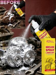 rayhong 1pc/100ml/180ml Rust Remover Spray, Cleans Machine Parts, Metal Rust Removal, Brightening, Refurbishing, Multi-Purpose Spray, Quickly Dissolves Rust On Metal Surfaces, Provides Long-Lasting Lubrication For Metal Components, Suitable For Various Metal Materials And Scenarios - Liquid - View 2