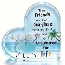 1pc Acrylic Decor Friend Gift, Friendship Gift For Your Best Friend, Soul Sister And Female Partner, Uplifting Gift, Creative Birthday Gift And Cherished Appreciation Token - 1PC - View 8