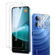 4 قطع واقي شاشة ل- Redmi Note 17/Note 15 Pro 5G/Note 15 5G/Note 15 Pro+ 5G/Note 15 4G/Note 15 Pro 4G/Note 15 Pro+ 4G/ A7 Pro/Note 14 Pro 5G/Note 14 Pro 4G/Note 14 Pro+/Note 13 Pro+/ 14C/15/15C/A5/Note 14 4G/Note 14 5G، واقي عدسة، حماية الجهاز، تصميم عصري، ملاءمة مثالية، زجاج متين، فيلم واقي عالي الجودة، واقي شاشة الهاتف، واقي شاشة من الزجاج المقوى - شفاف - مشاهدة 30