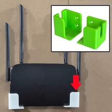 Plastic Wall-Mounted Storage Rack, 3D Printed, Suitable For Garage Organization, Power Outlet Box, Router Bracket - View 4