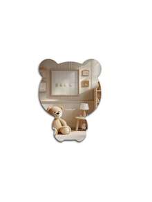 1pc Unbreakable Acrylic Mirror Non-Glass Shatterproof For Kids Room Baby Room,Baby Room Decor,Baby Essentials,Room Decor For Girl - Multicolor - View 9