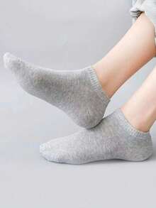 1/10/30 Pairs Men's Basic Boat Socks, Men's Business Short Socks, Comfortable Spring/Summer Style - Multicolor - View 3